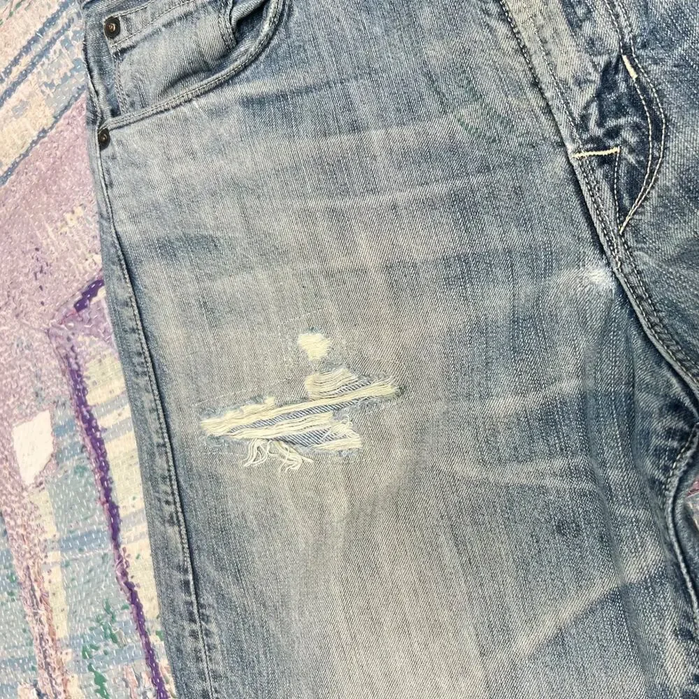 Rare Levi's 203 Cinch buckle back Loose Fit Jeans Size 31x29